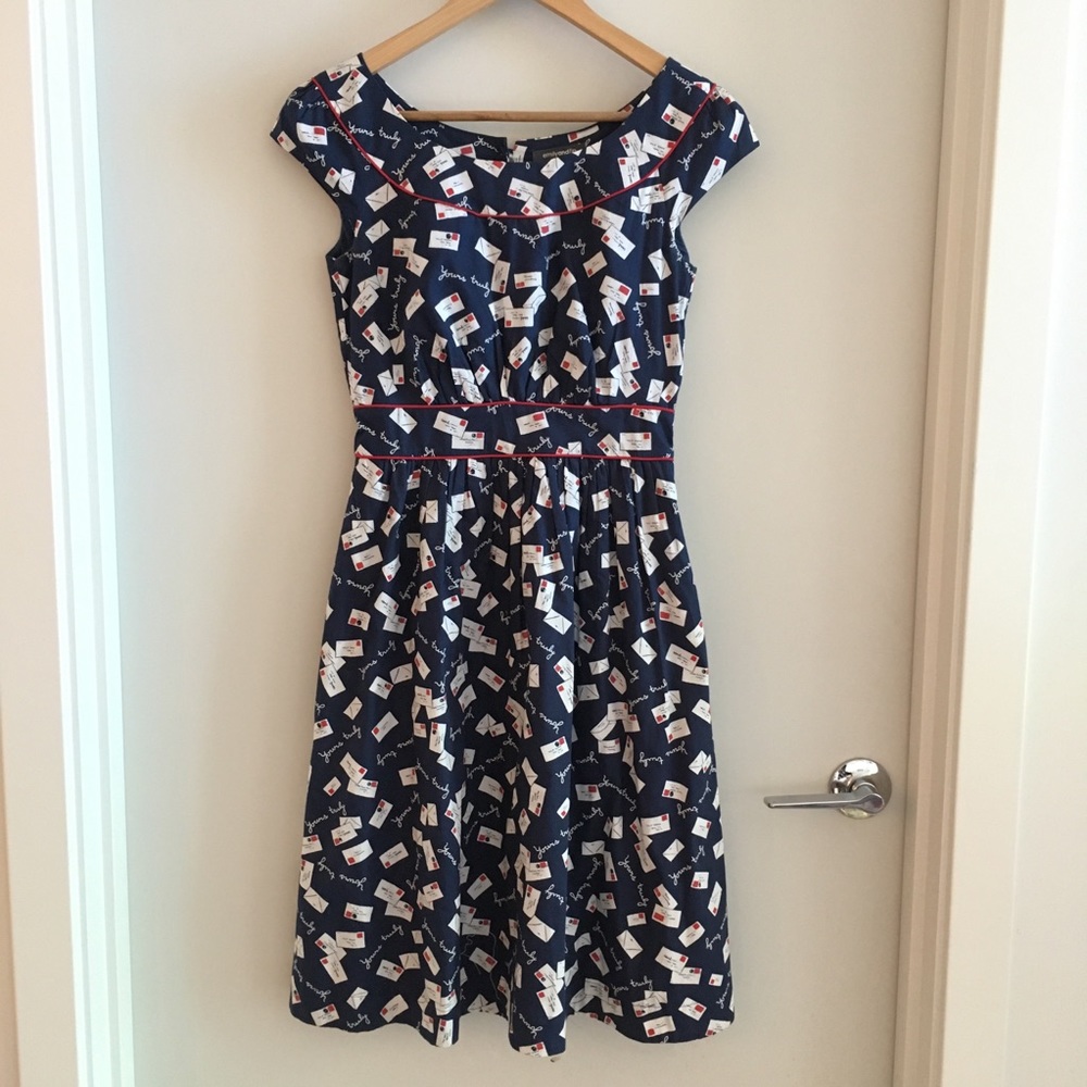 Emily and Fin Yours Truly Midi Dress - Size XS